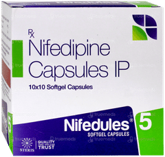 Nifedules 5 Capsule 10
